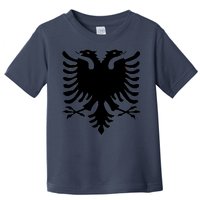 Albanian Flag Eagle Toddler T-Shirt