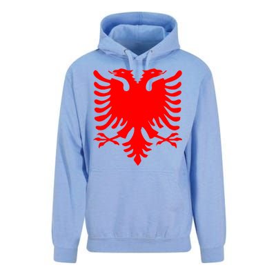 Albanian Flag Eagle Unisex Surf Hoodie