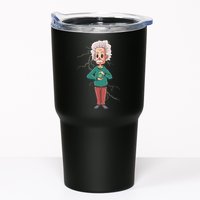 Albert Einstein Cartoon Tumbler