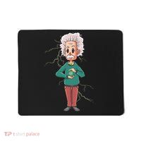 Albert Einstein Cartoon Mousepad