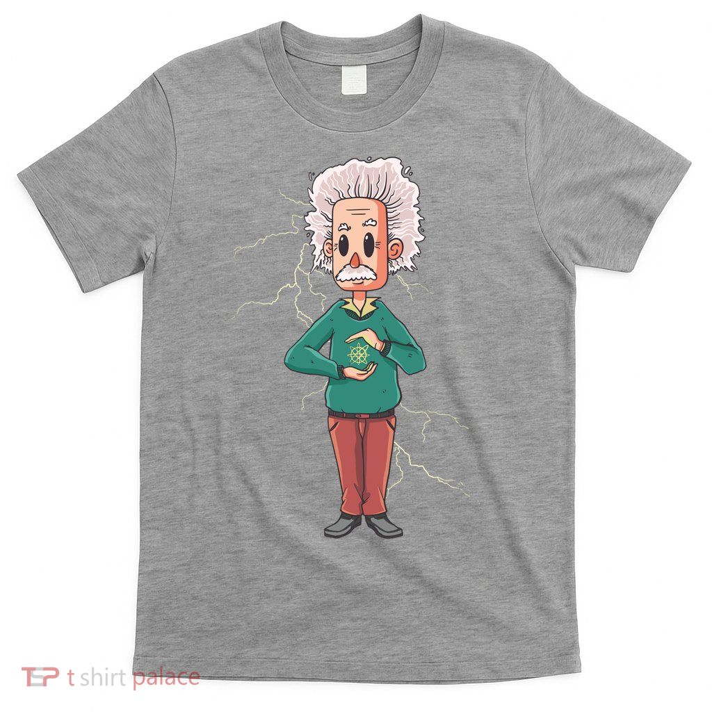 Albert Einstein Cartoon T-Shirt