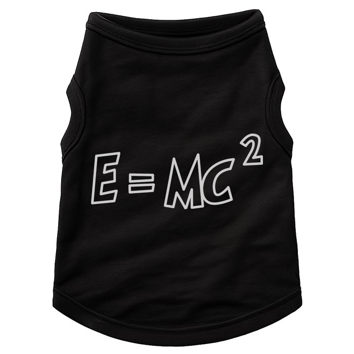 Albert Einstein E=MC2 Equation Doggie Tank