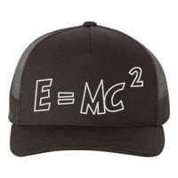 Albert Einstein E=MC2 Equation Yupoong Adult 5-Panel Trucker Hat