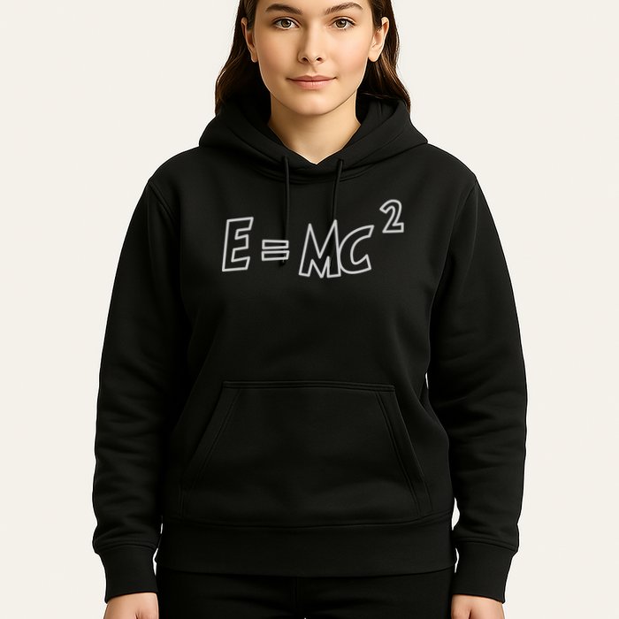 Albert Einstein E=MC2 Equation Hoodie