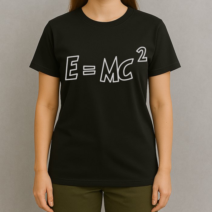 Albert Einstein E=MC2 Equation T-Shirt