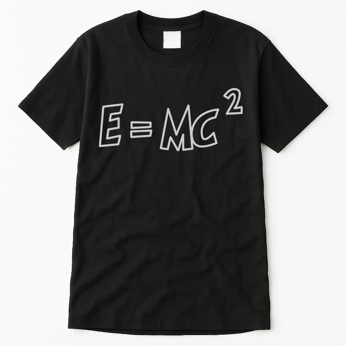 Albert Einstein E=MC2 Equation Tall T-Shirt