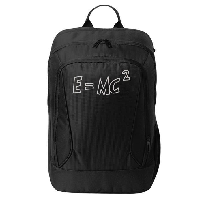 Albert Einstein E=MC2 Equation City Backpack