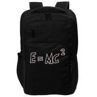 Albert Einstein E=MC2 Equation Impact Tech Backpack