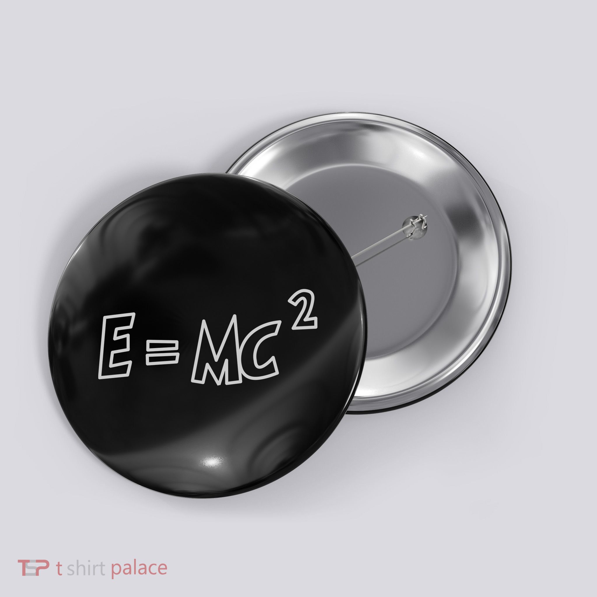 Albert Einstein E=MC2 Equation Button