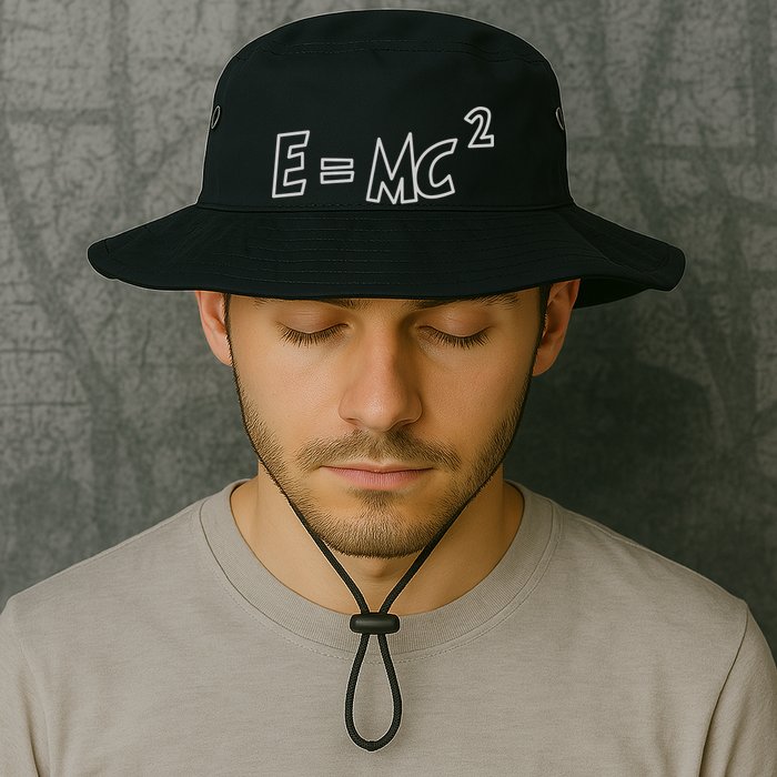 Albert Einstein E=MC2 Equation Bucket Hat