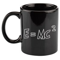 Albert Einstein E=MC2 Equation 11oz C Handle Ceramic Mug
