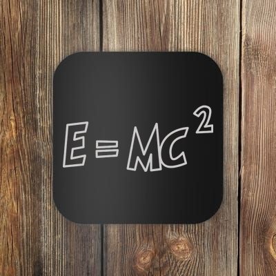 Albert Einstein E=MC2 Equation Coaster