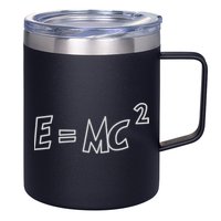 Albert Einstein E=MC2 Equation 12oz Stainless Steel Coffee Mug
