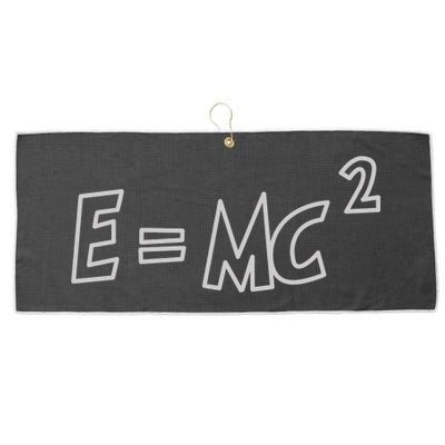 Albert Einstein E=MC2 Equation Large Microfiber Waffle Golf Towel