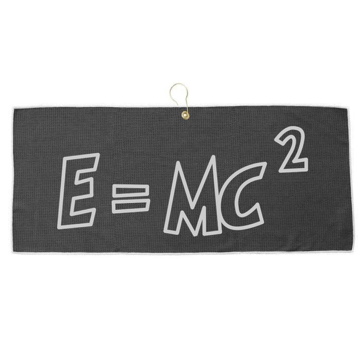 Albert Einstein E=MC2 Equation Large Microfiber Waffle Golf Towel