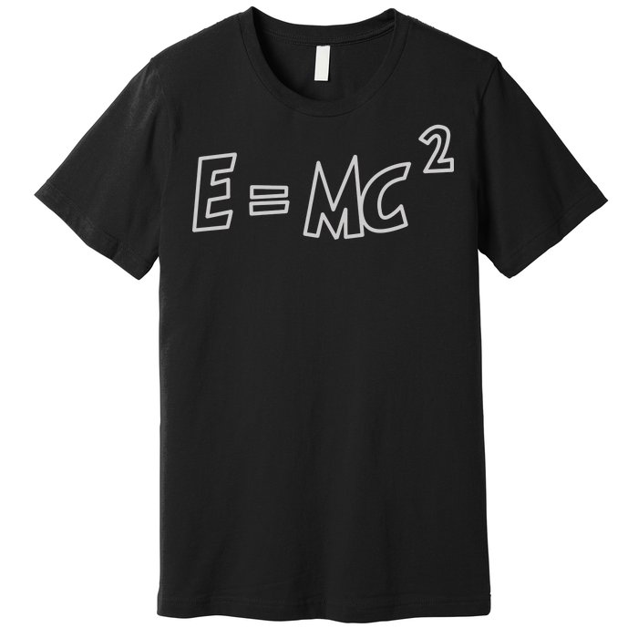 Albert Einstein E=MC2 Equation Premium T-Shirt