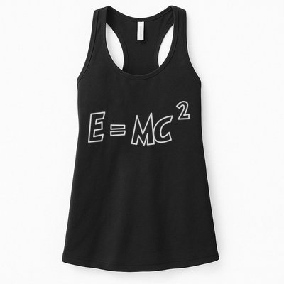 Albert Einstein E=MC2 Equation Womens Tank Top