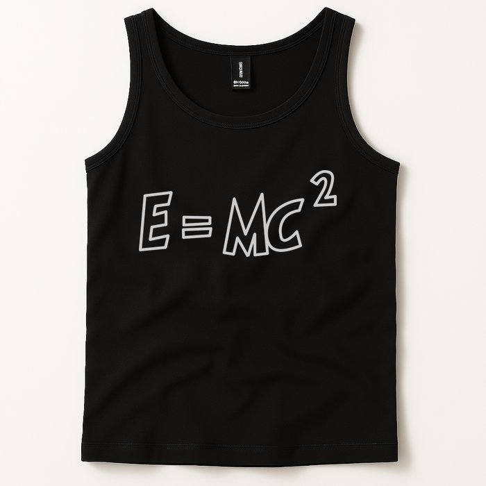 Albert Einstein E=MC2 Equation Tank Top