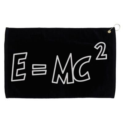 Albert Einstein E=MC2 Equation Grommeted Golf Towel