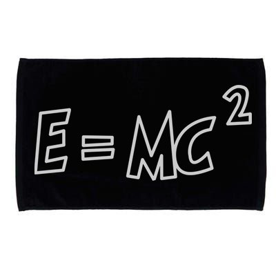 Albert Einstein E=MC2 Equation Microfiber Hand Towel