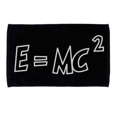 Albert Einstein E=MC2 Equation Microfiber Hand Towel