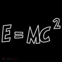 Albert Einstein E=MC2 Equation Crop Top