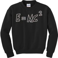 Albert Einstein E=MC2 Equation Kids Sweatshirt