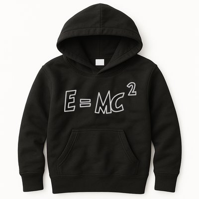 Albert Einstein E=MC2 Equation Kids Hoodie