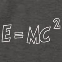 Albert Einstein E=MC2 Equation Vector Backpack