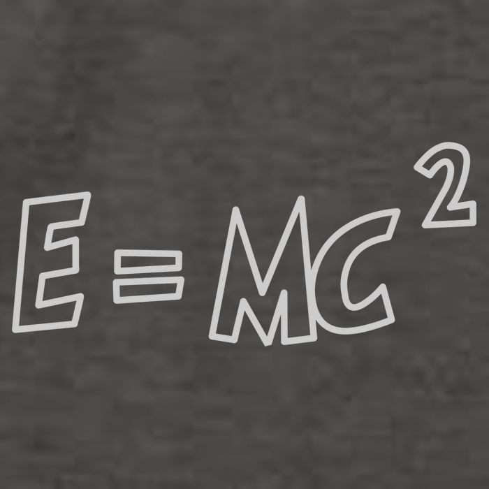 Albert Einstein E=MC2 Equation Vector Backpack