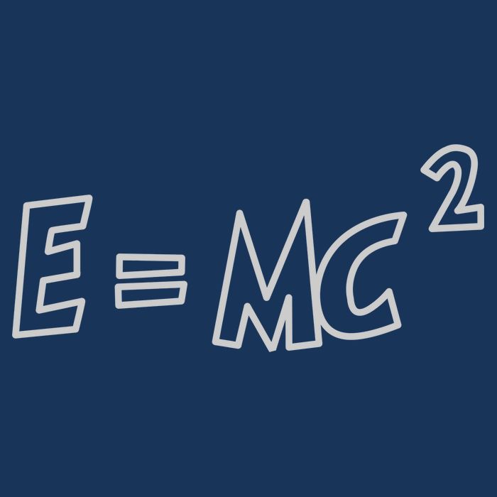 Albert Einstein E=MC2 Equation Infant Baby Jersey Bodysuit