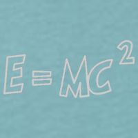 Albert Einstein E=MC2 Equation Sueded Cloud Jersey T-Shirt