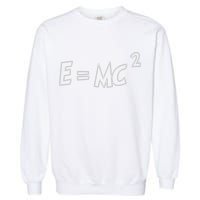Albert Einstein E=MC2 Equation Garment-Dyed Sweatshirt