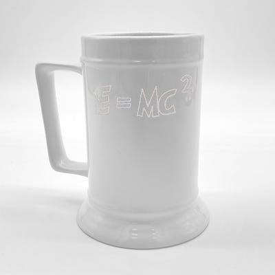 Albert Einstein E=MC2 Equation Beer Stein