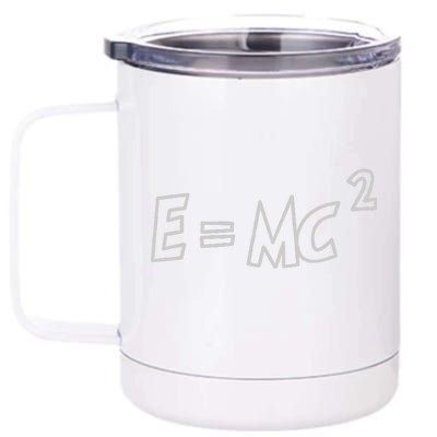 Albert Einstein E=MC2 Equation 12 oz Stainless Steel Tumbler Cup