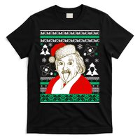 Albert Einstein Ugly Christmas Sweater T-Shirt