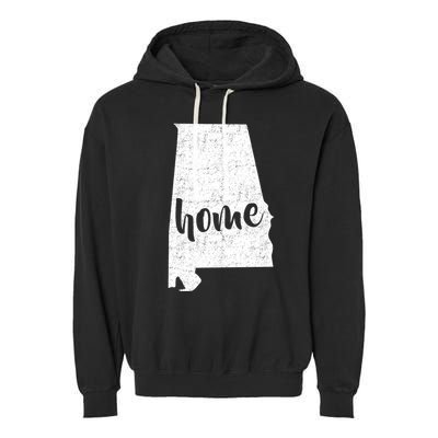 Alabama Home State Garment-Dyed Fleece Hoodie