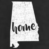 Alabama Home State 7 Panel Mesh Trucker Snapback Hat