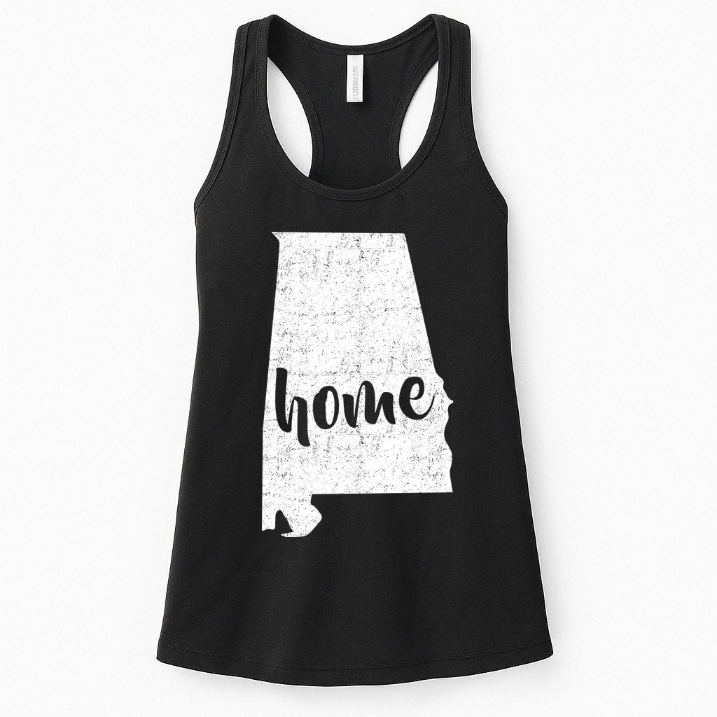 Alabama Home State Womens Tank Top