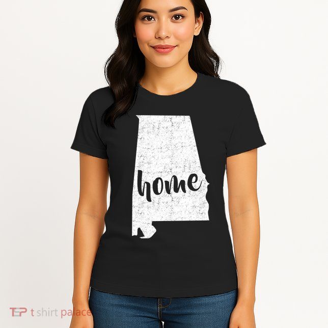Alabama Home State Womens T-Shirt