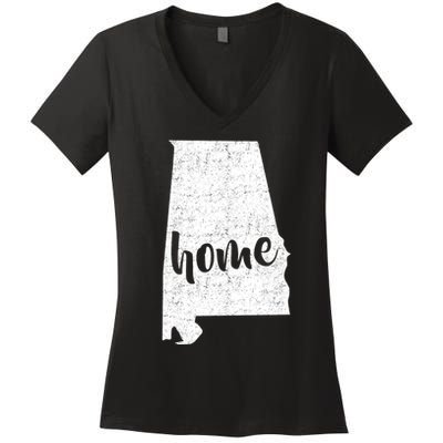 Alabama Home State Women's V-Neck T-Shirt
