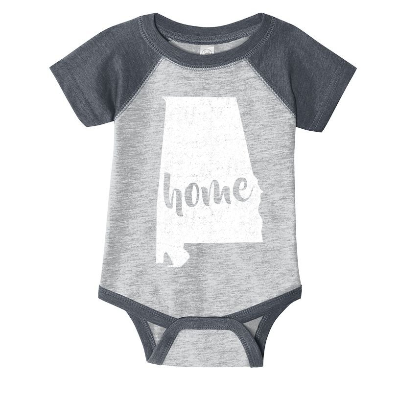 Alabama Home State Infant Baby Jersey Bodysuit