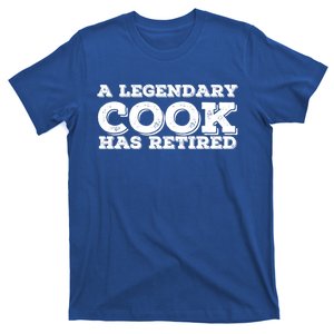 A Legendary Cook Retired Funny Retiret Cooking Chef Gift T-Shirt