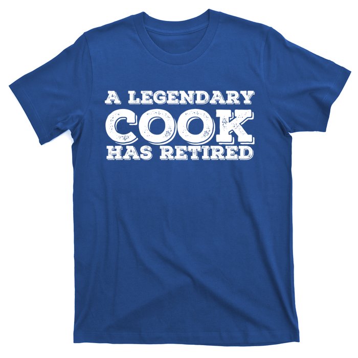 A Legendary Cook Retired Funny Retiret Cooking Chef Gift T-Shirt