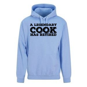 A Legendary Cook Retired Funny Retiret Cooking Chef Gift Unisex Surf Hoodie