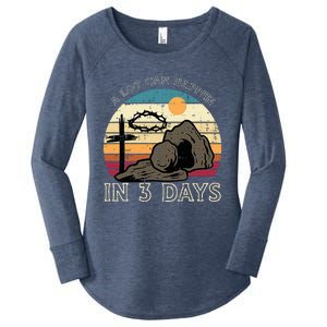 A Lot Can Happen In 3 Days Easter Religious Women's Perfect Tri Tunic Long Sleeve Shirt