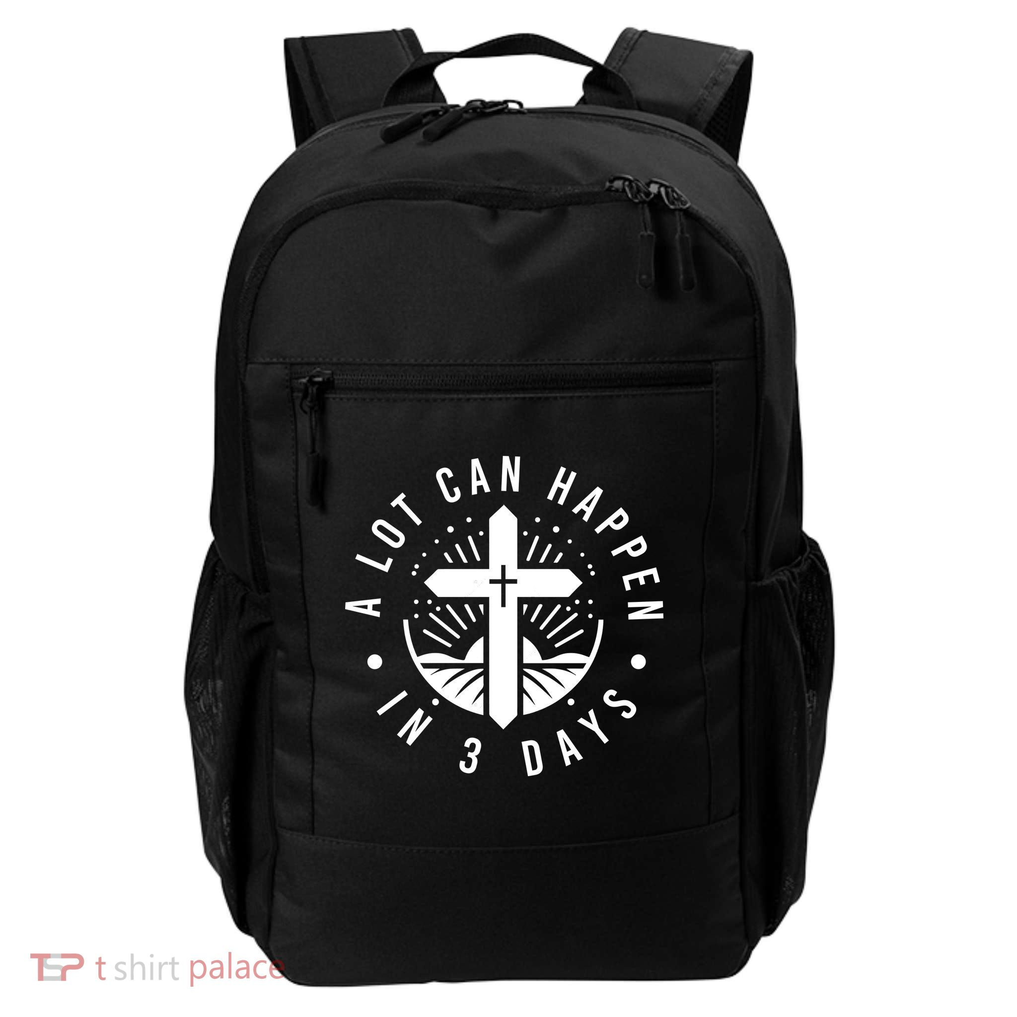 A Lot Can Happen In 3 Days – Christian Easter Resurrection Backpack