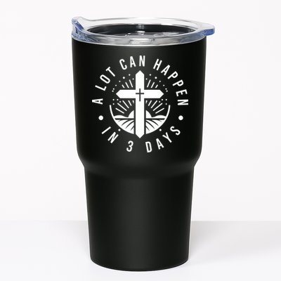 A Lot Can Happen In 3 Days – Christian Easter Resurrection Tumbler