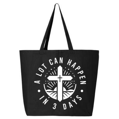 A Lot Can Happen In 3 Days – Christian Easter Resurrection 25L Jumbo Tote