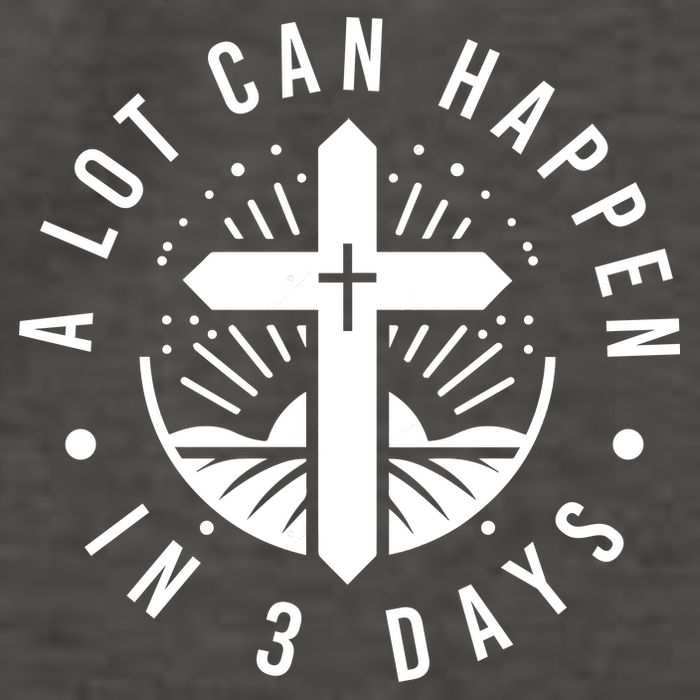 A Lot Can Happen In 3 Days – Christian Easter Resurrection Vector Backpack